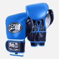 Pro Boxing Supplies Pro Boxing® Ultimate Hook And Loop Boxing Gloves – Blue/Black