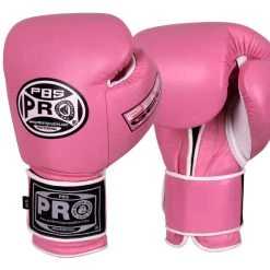 Pro Boxing Supplies Pro Boxing® Series Gel Hook And Loop Gloves - Pink