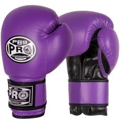 Pro Boxing Supplies Pro Boxing® Youth Gloves - Purple/Black