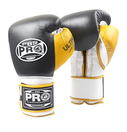 Pro Boxing Supplies Pro Boxing® Ultimate Hook And Loop Boxing Gloves – Black/Yellow 1 Pro Boxing Supplies Pro Boxing® Ultimate Hook And Loop Boxing Gloves – Black/Yellow