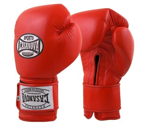 Pro Boxing Supplies Casanova Boxing® Hook And Loop Training Gloves - RED 1 Pro Boxing Supplies Casanova Boxing® Hook And Loop Training Gloves - RED