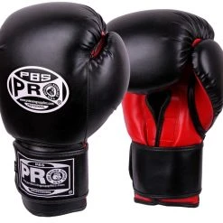 Pro Boxing Supplies Pro Boxing® Series Deluxe Starter Boxing Gloves - Black