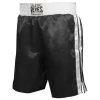 Pro Boxing Supplies Cleto Reyes Satin Classic Boxing Trunks - Black/White