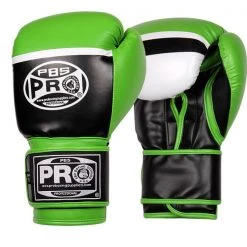Pro Boxing Supplies Pro Boxing® Series Deluxe Starter Boxing Gloves - Green