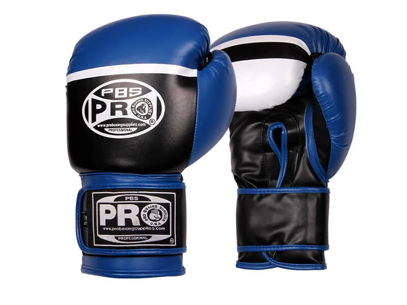 Pro Boxing Supplies Pro Boxing® Series Deluxe Starter Boxing Gloves - Blue 1 Pro Boxing Supplies Pro Boxing® Series Deluxe Starter Boxing Gloves - Blue