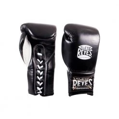 Pro Boxing Supplies Cleto Reyes Traditional Lace Gloves - Black