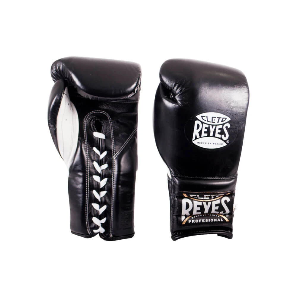 Pro Boxing Supplies Cleto Reyes Traditional Lace Gloves - Black 1 Pro Boxing Supplies Cleto Reyes Traditional Lace Gloves - Black