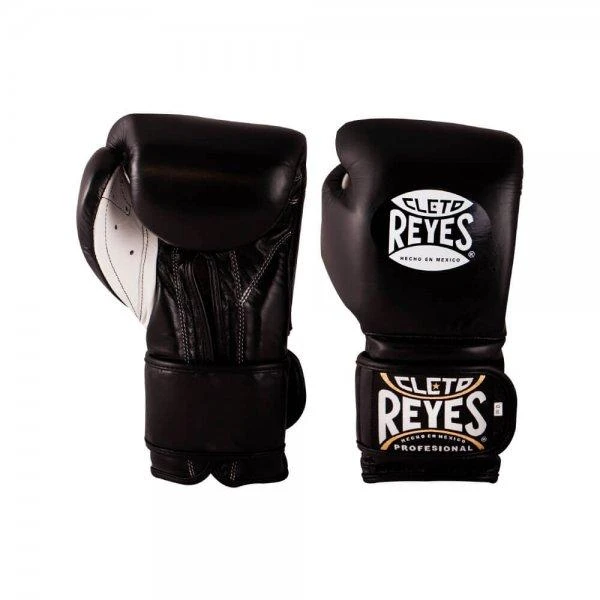 Pro Boxing Supplies Cleto Reyes Hook And Loop Training Gloves - BLACK 1 Pro Boxing Supplies Cleto Reyes Hook And Loop Training Gloves - BLACK