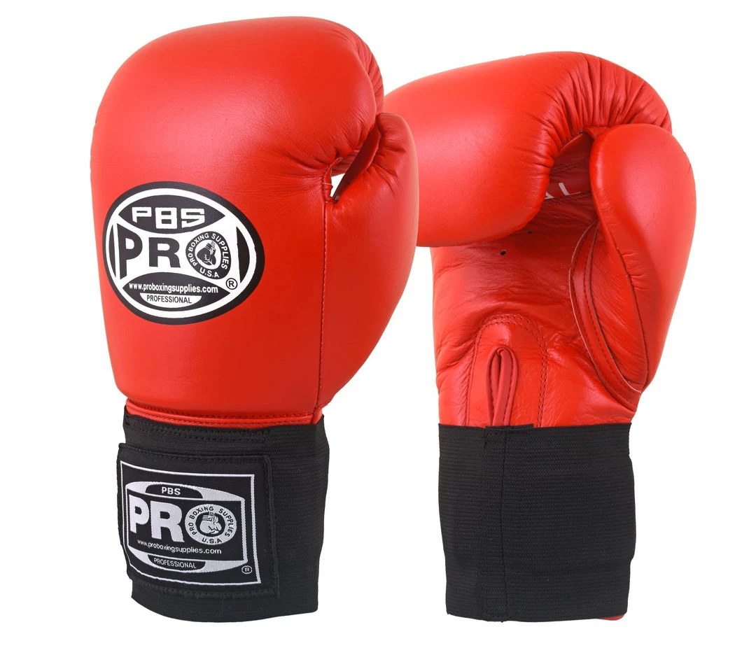ProBoxingSupplies Pro Boxing® Amateur Competition Elastic Gloves - Red 1 ProBoxingSupplies Pro Boxing® Amateur Competition Elastic Gloves - Red