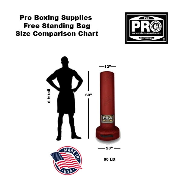 ProBoxingSupplies Pro Boxing® Free Standing Bag 80 Lbs Punching Bags 2 ProBoxingSupplies Pro Boxing® Free Standing Bag 80 Lbs Punching Bags