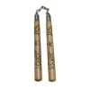 ProBoxingSupplies Chain Wooden Carved Dragon Nunchaku Accessories