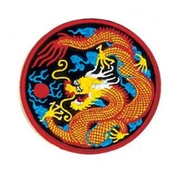 ProBoxingSupplies Accessories Ancient Chinese Dragon Circle Patch
