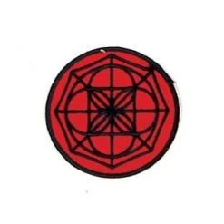 ProBoxingSupplies Red & Black Web Patch