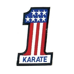 ProBoxingSupplies Number 1 Karate Patch Accessories 1 ProBoxingSupplies Number 1 Karate Patch Accessories