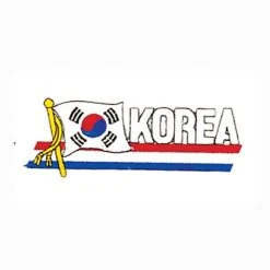 ProBoxingSupplies Accessories Patriotic Korean Flag Patch