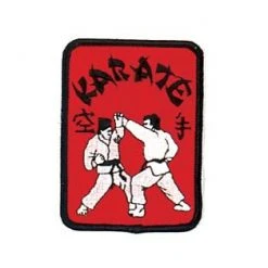 ProBoxingSupplies Accessories Red Karate Patch
