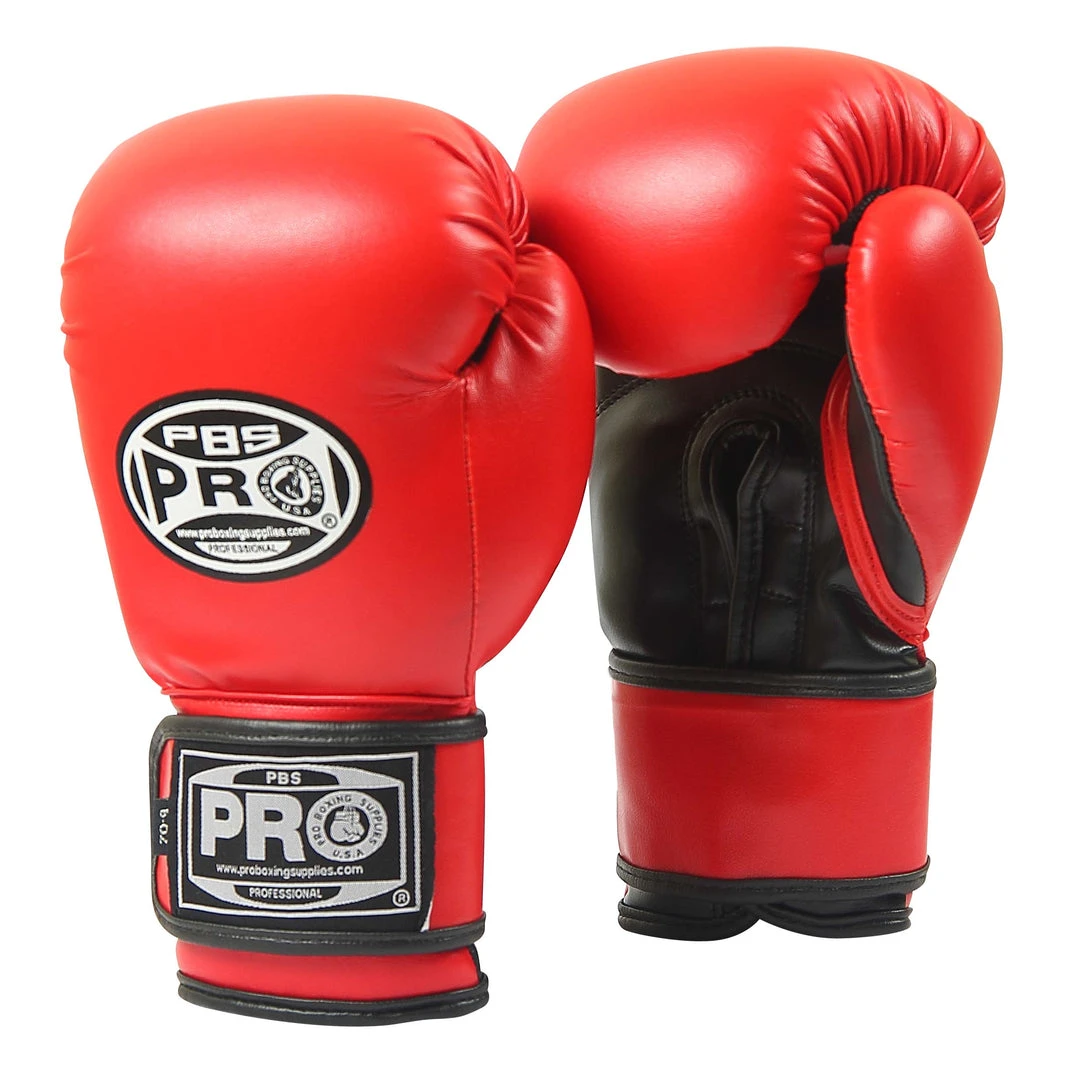 Pro Boxing Supplies Pro Boxing® Series Deluxe Starter Boxing Gloves - Red 2 Pro Boxing Supplies Pro Boxing® Series Deluxe Starter Boxing Gloves - Red