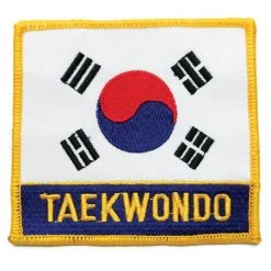 ProBoxingSupplies Accessories Korean Flag/Taekwondo Patch