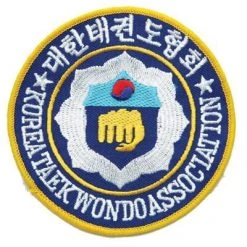 ProBoxingSupplies Korea Taekwondo Association Patch Accessories
