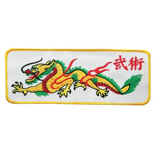 ProBoxingSupplies Ancient Chinese Dragon Wide Rectangle Patch 1 ProBoxingSupplies Ancient Chinese Dragon Wide Rectangle Patch