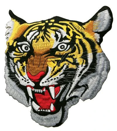 ProBoxingSupplies Accessories Ferocious Tiger Patch 1 ProBoxingSupplies Accessories Ferocious Tiger Patch