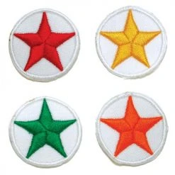 ProBoxingSupplies 1 3/8" Star Circle Patch