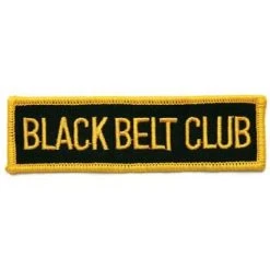 ProBoxingSupplies Black Belt Club Patch