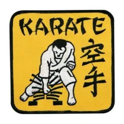 ProBoxingSupplies Yellow Karate Patch Accessories