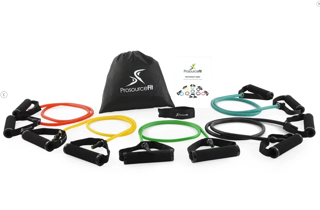 Pro Boxing Supplies The ProsourceFit Resistance Band Set - With Attached Handles 1 Pro Boxing Supplies The ProsourceFit Resistance Band Set - With Attached Handles