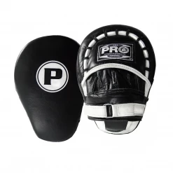 Pro Boxing Supplies Punch Mitts Pro Boxing® Ultimate Panther Leather Focus Mitts - Black/White