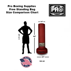 ProBoxingSupplies Pro Boxing®Free Standing Bag 180 Lbs Punching Bags 7 ProBoxingSupplies Pro Boxing®Free Standing Bag 180 Lbs Punching Bags