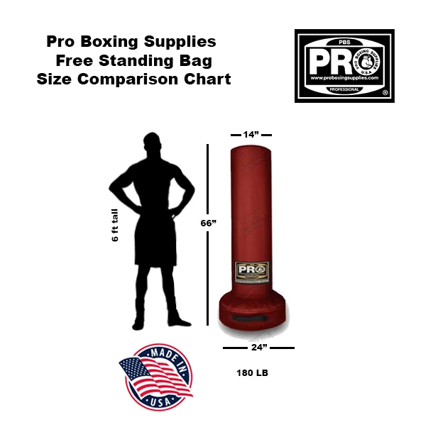 ProBoxingSupplies Pro Boxing®Free Standing Bag 180 Lbs Punching Bags 3 ProBoxingSupplies Pro Boxing®Free Standing Bag 180 Lbs Punching Bags