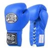 ProBoxingSupplies Pro Boxing® Amateur Competition Lace Up Gloves - Blue
